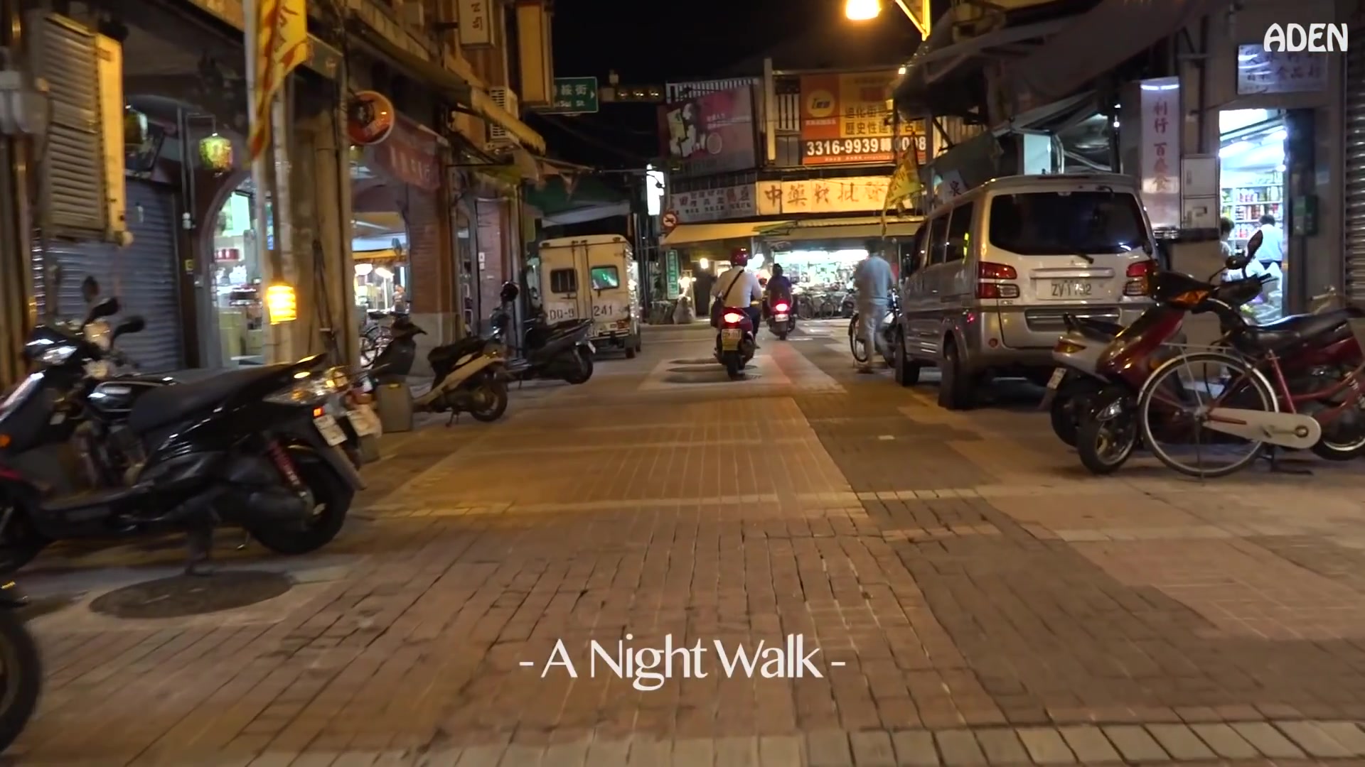 [图]油管 我在台北走夜路（真的只是走夜路）One Night in Taipei - A Night Walk