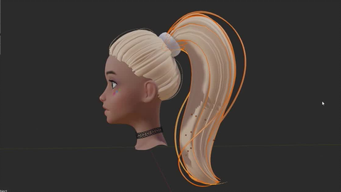 Modeling Stylized Hair in Blender-哔哩哔哩 Modeling Stylized Hair in Blender-哔哩哔哩