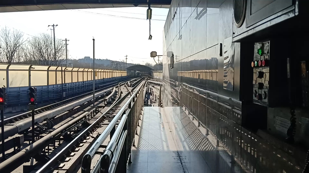 【北京地铁】4号线安河桥北进站