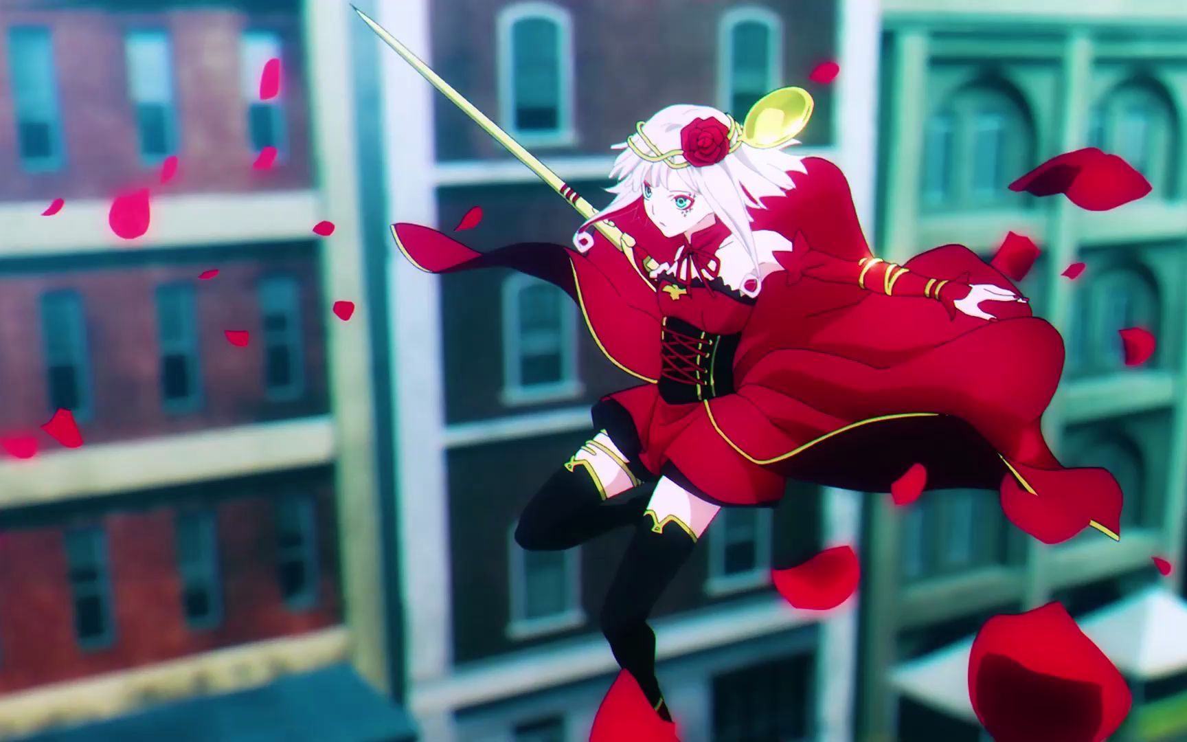 这难道就是穿着尼禄衣服有着02眼睛的女版迦尔纳?