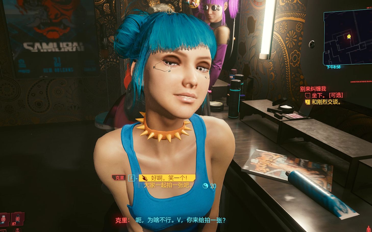 蓝月dlc 夜之城到处都是海报照片 却只有三个任务【赛博朋克2077】