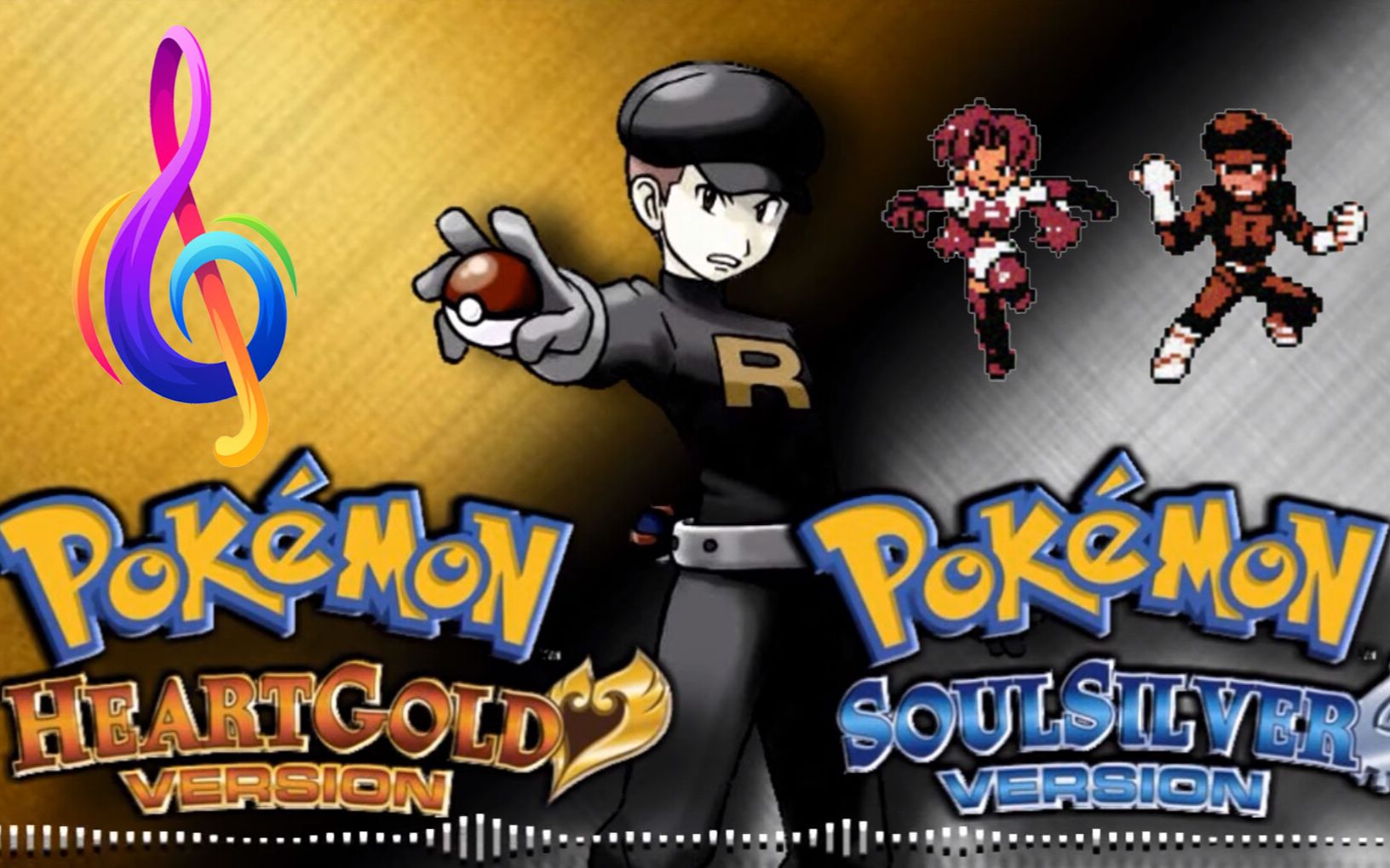 pokemon宝可梦战斗火箭队第二世代混音bgmremix