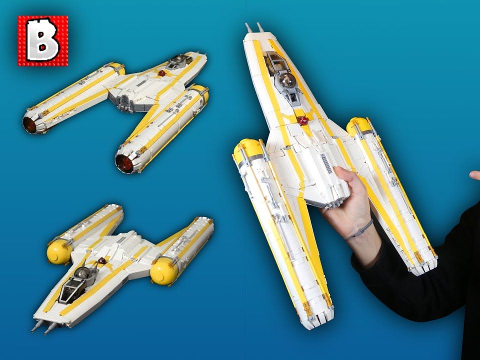 乐高 星球大战 moc 共和国y翼 lego star wars~bv