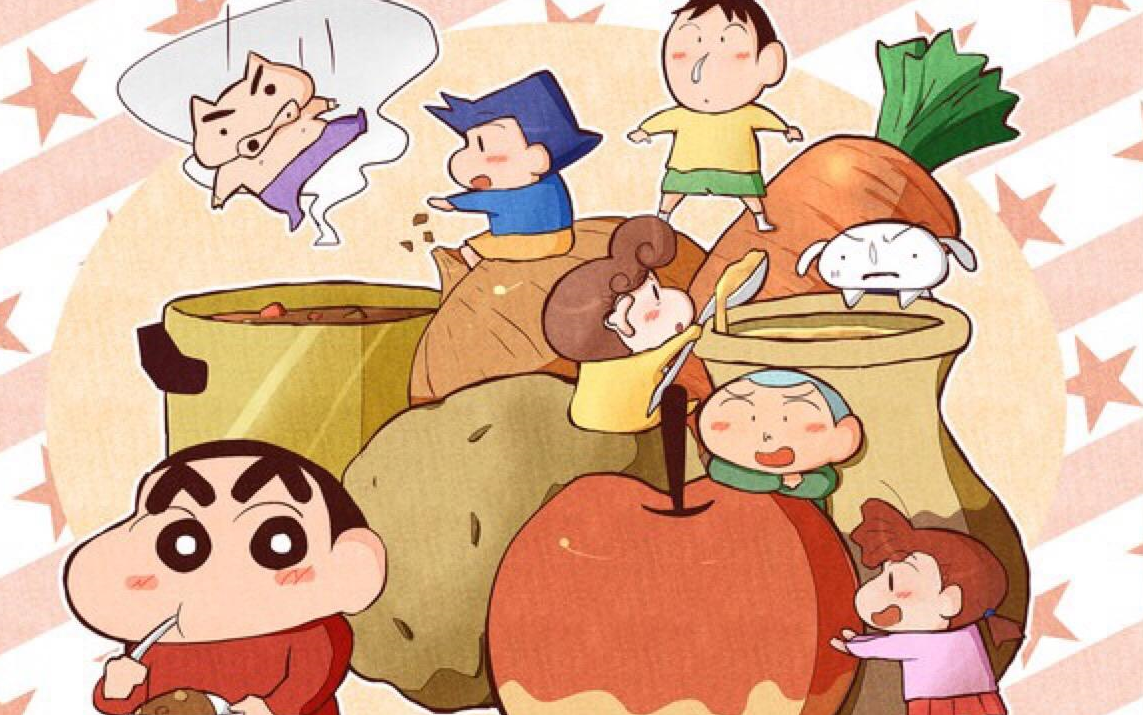 【粤语动画】蜡笔小新(hd修复)-片段赏析【无字幕】