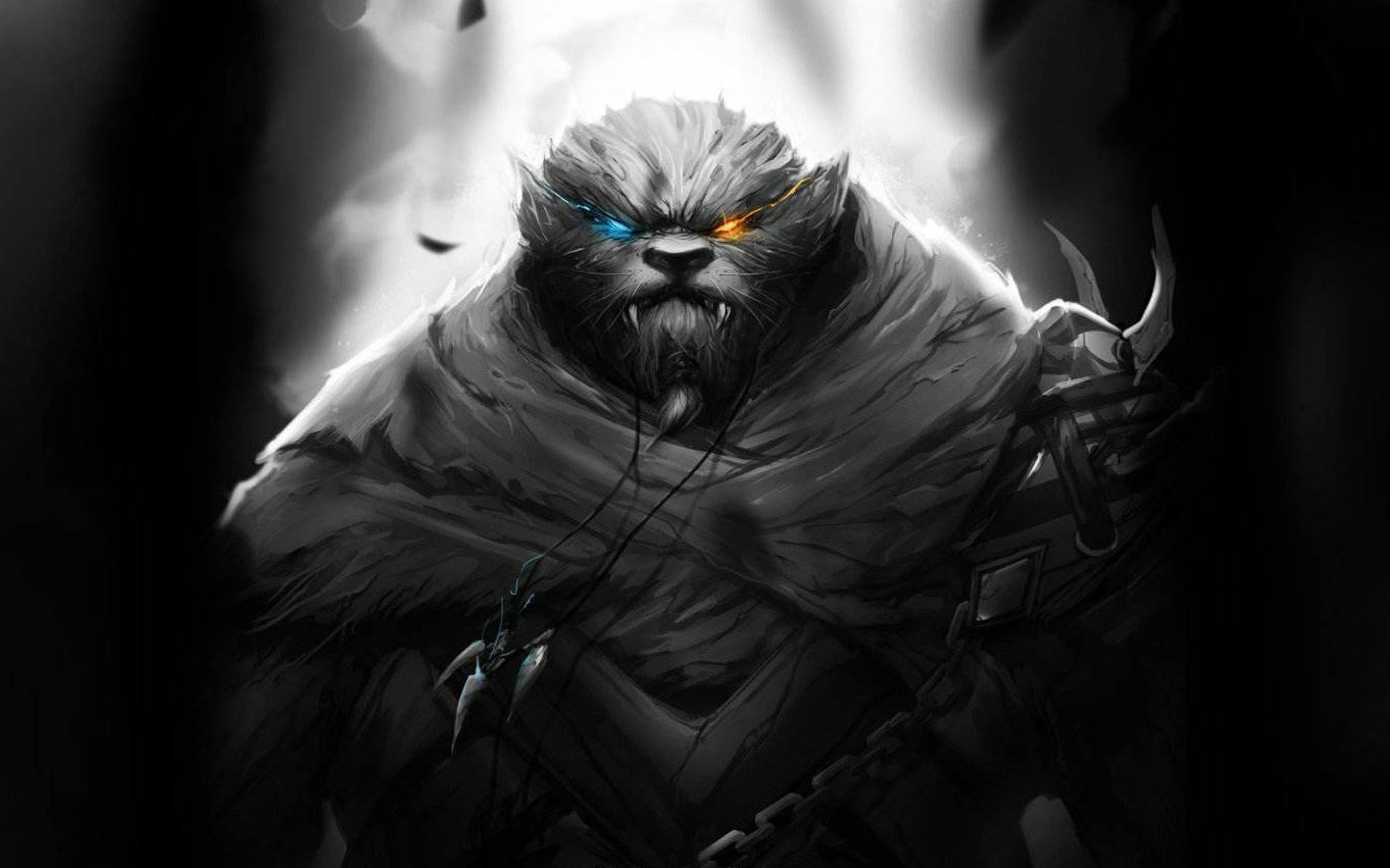 狮子汪王者局1带4最后灵性偷家挡不住