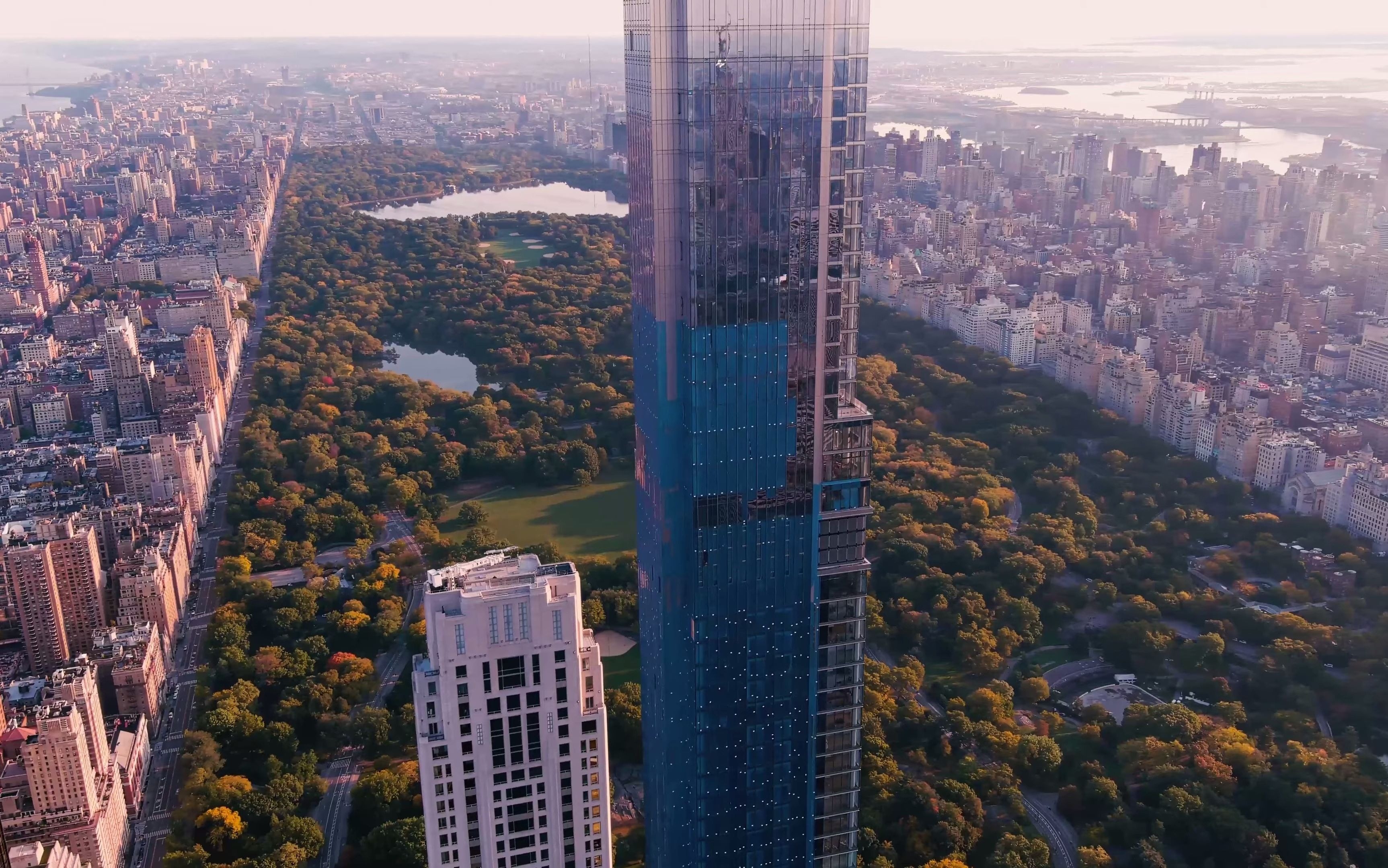 [图]世界最高住宅——纽约中央公园塔4k航拍 Central Park Tower 4k Drone