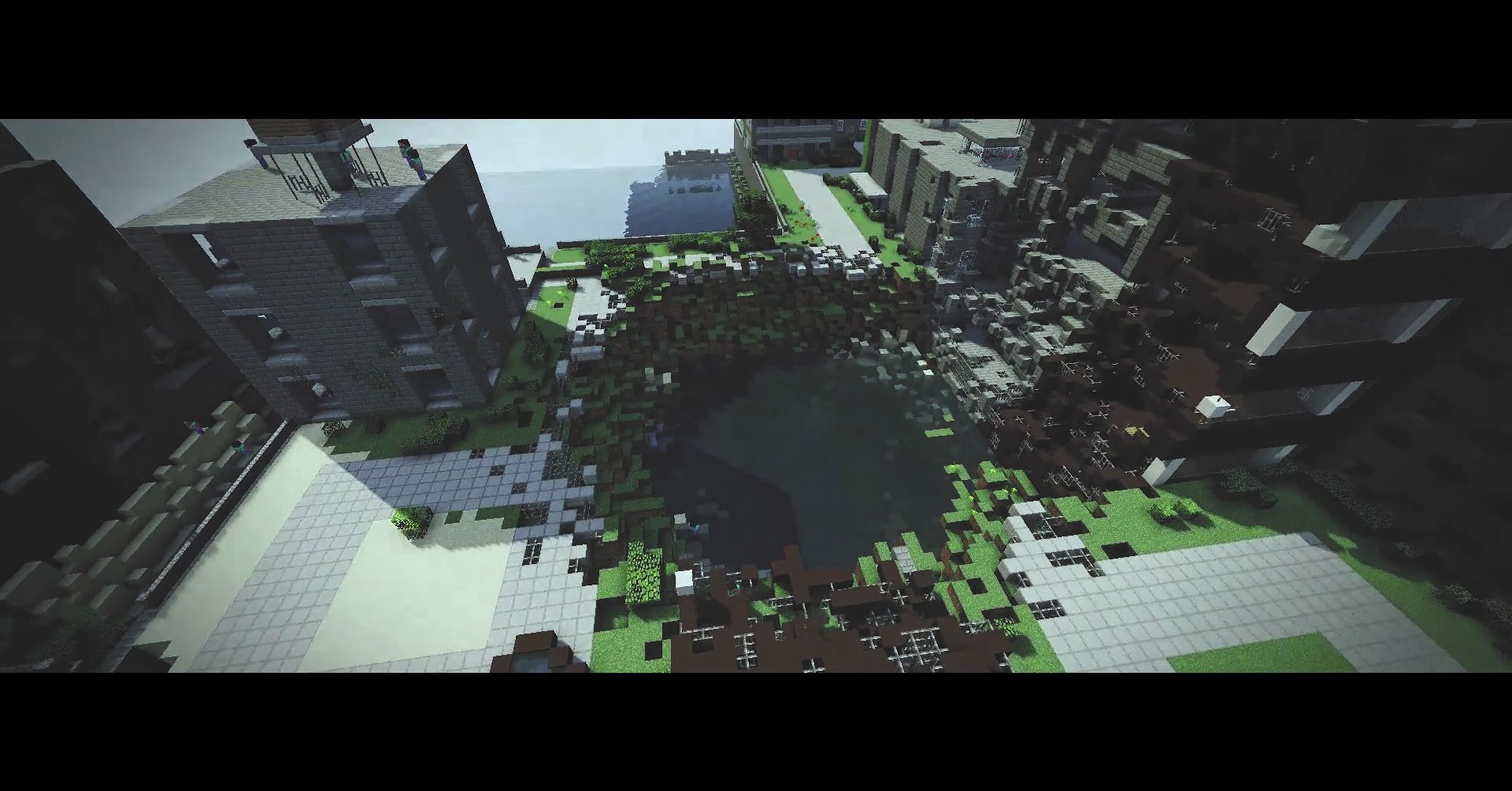 我的世界末日城市生存 你是否能活下去?