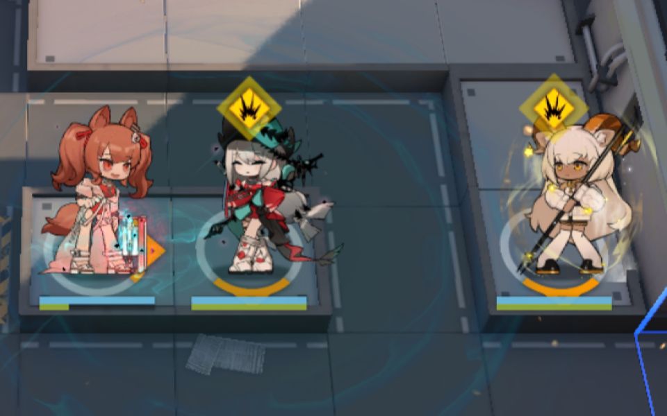 【明日方舟】ls-4 不攻击的三人_手机游戏热门视频