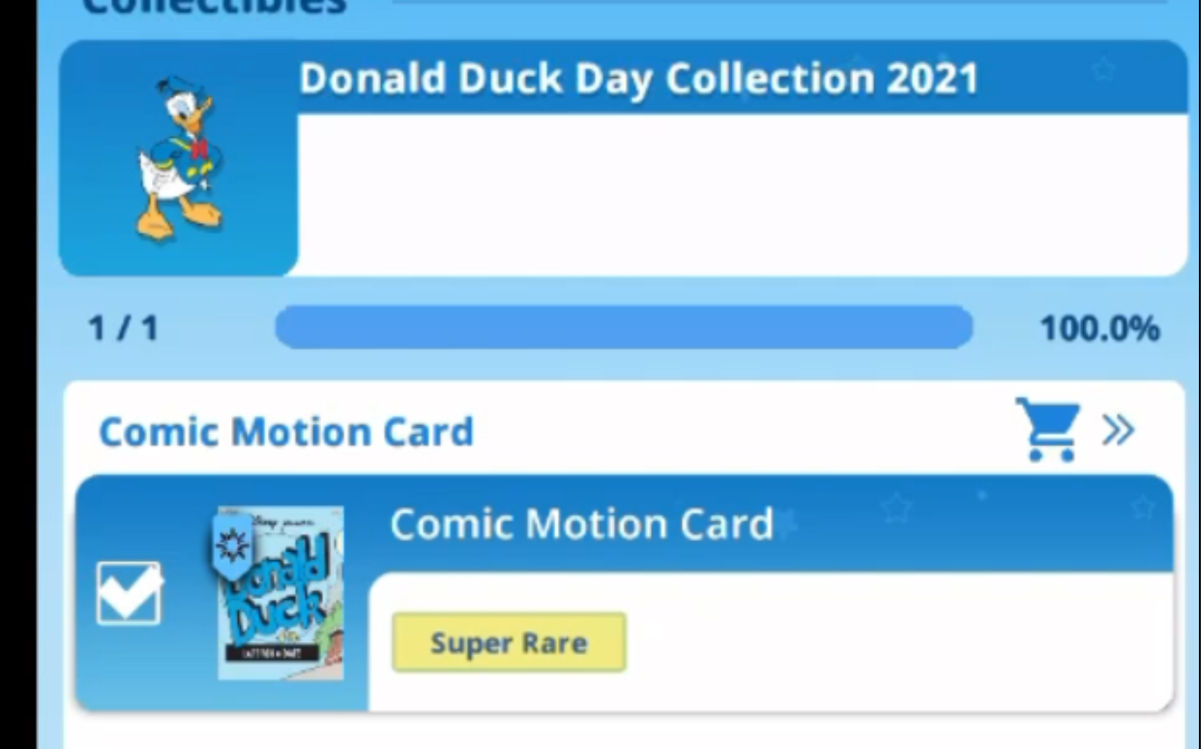 topps 迪士尼 数字动漫卡 Donald Duck Day collection 2021  动漫动效卡  超级稀有哔哩哔哩bilibili