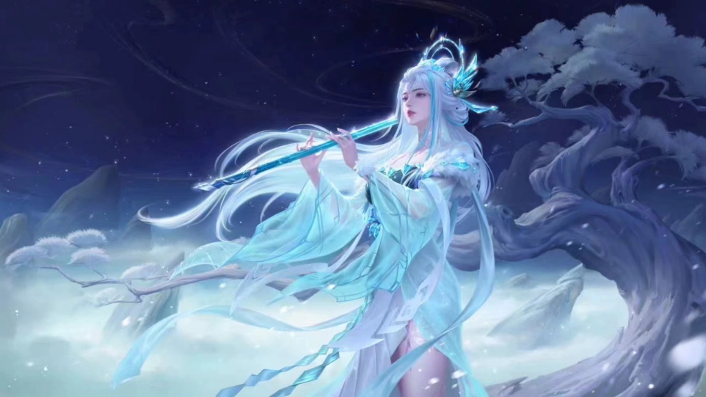 王者荣耀露娜世冠皮肤即将上线,这也太美了吧