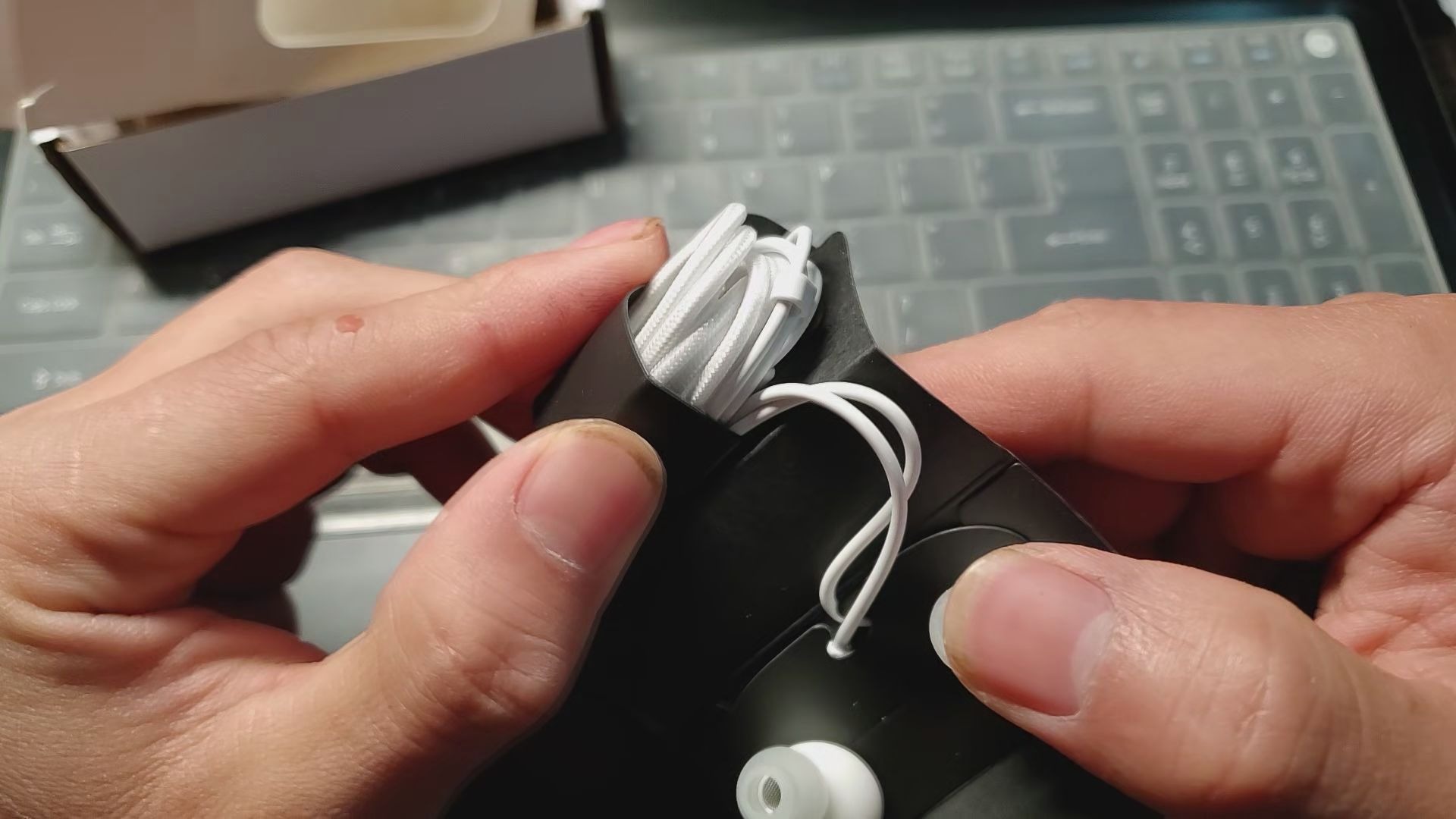 小白测评三星s10akg拆机耳机开箱体验