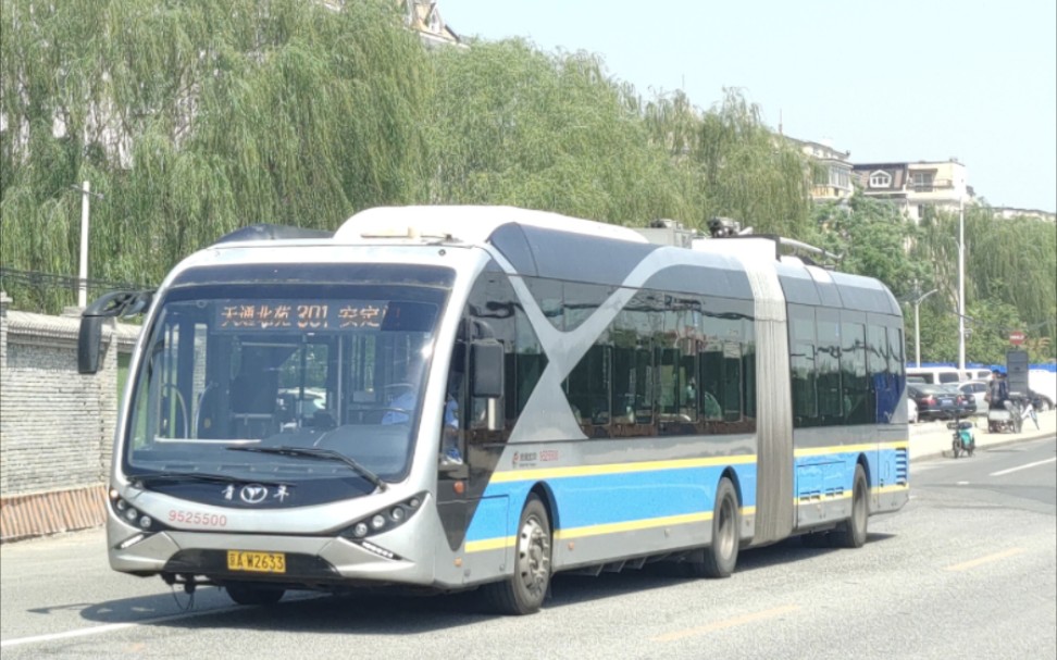 [北京公交] 301路 华宇bjd-wg180n 运行视频