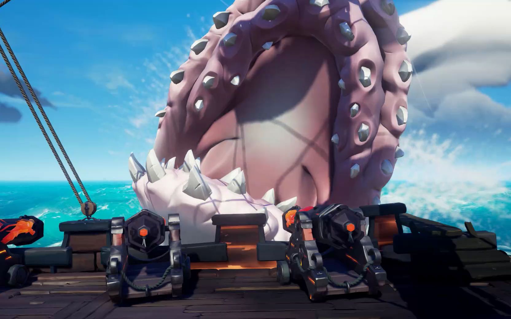 一群猴子对白鲨做出了这种事情.