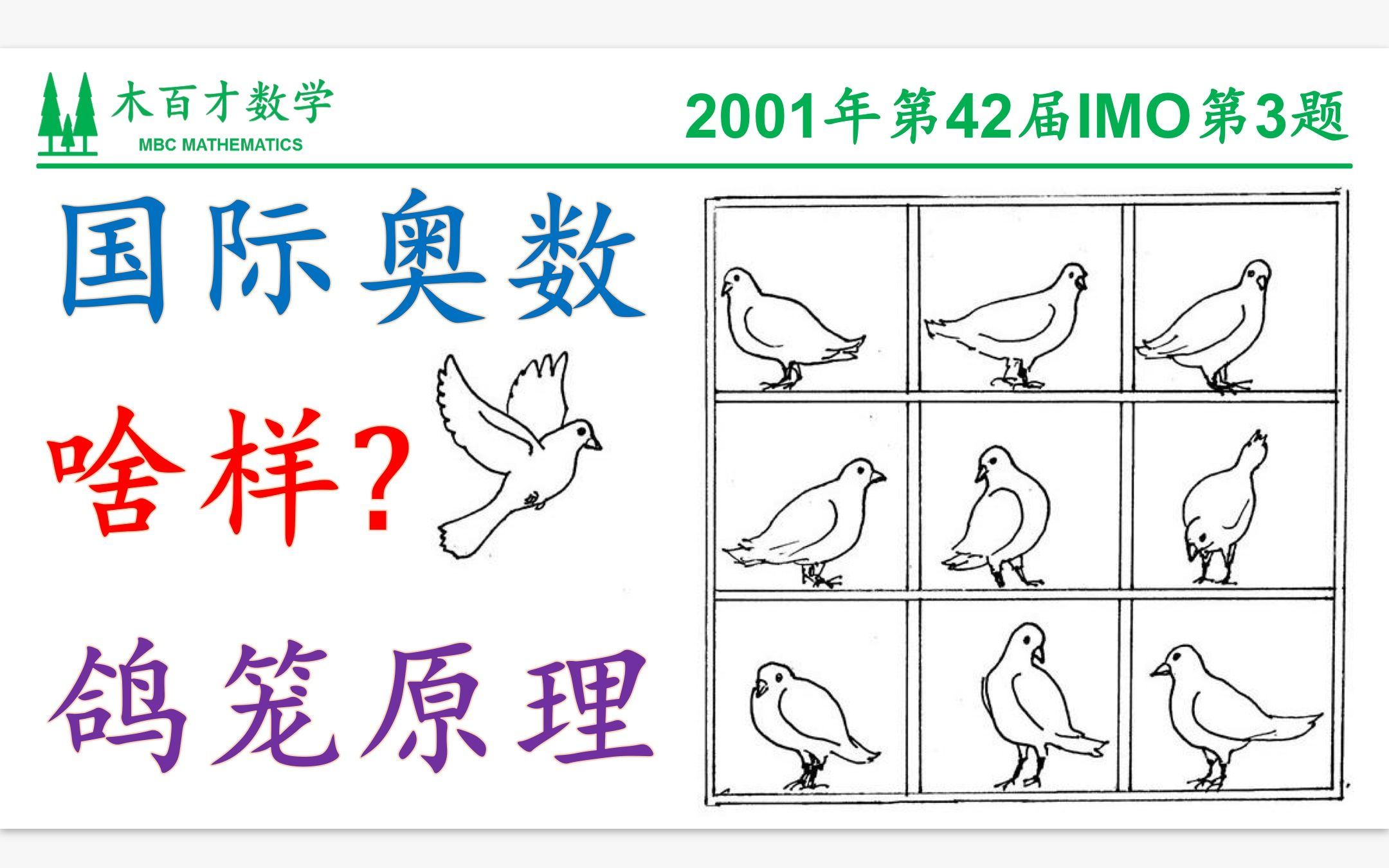 0038鸽笼原理如何巧解国际奥数题?解法实在是妙! | 2001年第42届IMO第3题哔哩哔哩bilibili