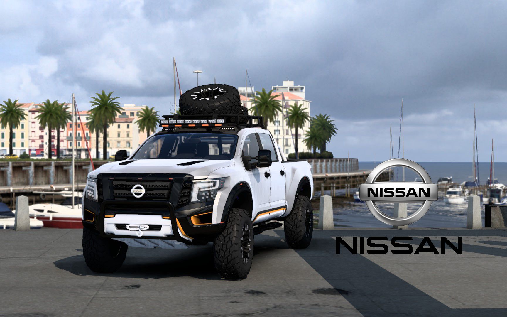 欧卡2 日产 泰坦战士 2017 1.43 ets2nissan titan warrior 2017 1.