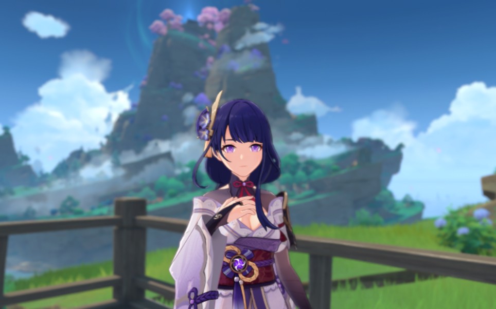 【原神】雷电将军 日配全语音,人物故事(cv:泽城美雪)