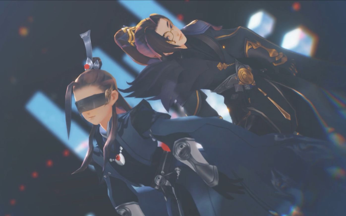 【指尖江湖mmd】一捏我就咩(谢云流x李忘生)