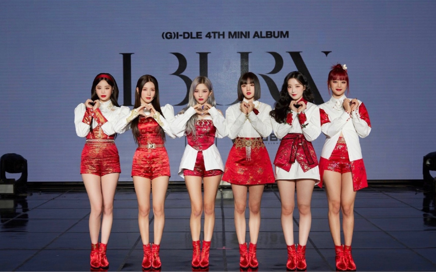 (g)i-dle永远都不分开六人六色永永远远在一起!(t ^ t)