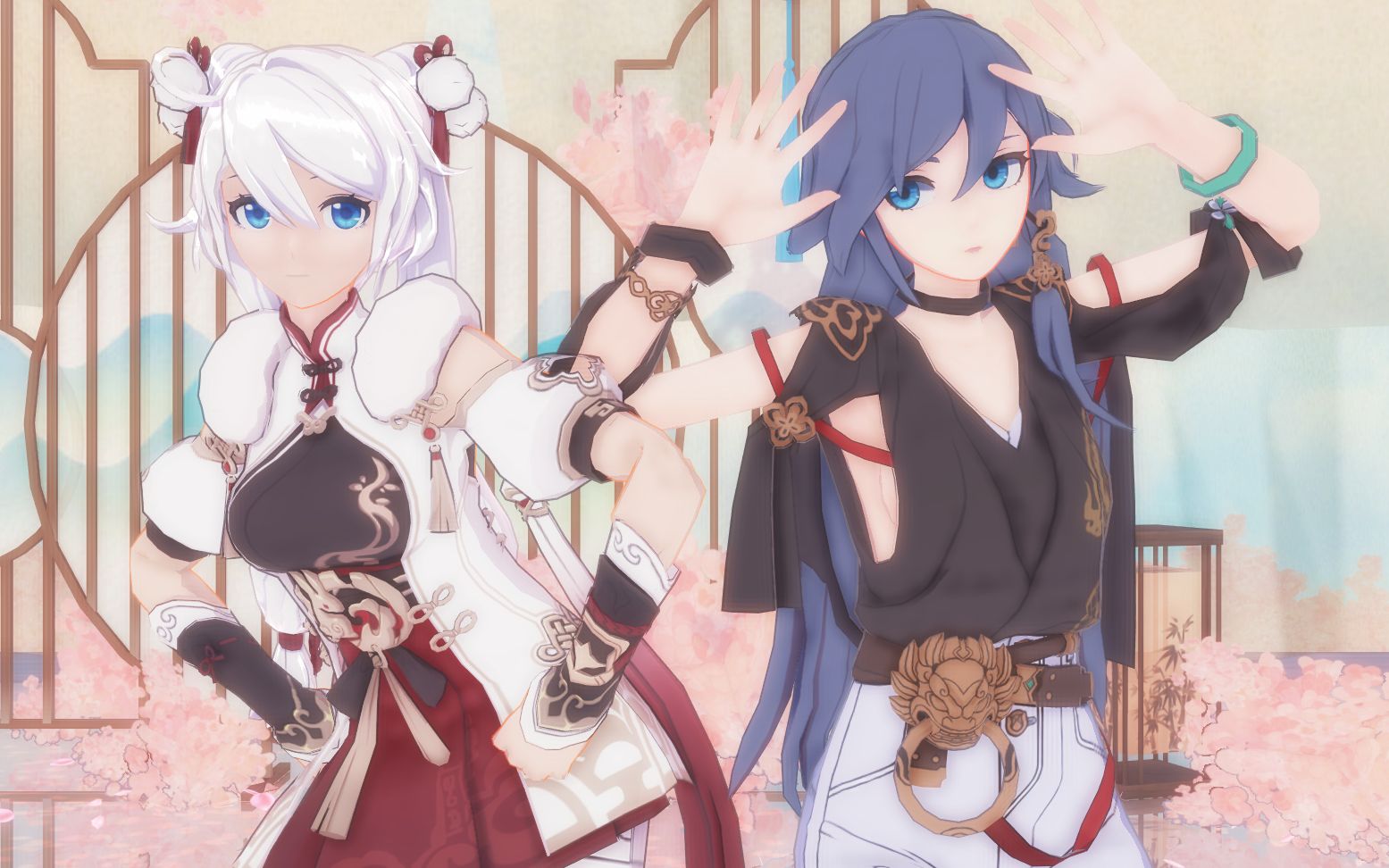 崩坏3mmd一起去看烟花吧东京夏日相会符华琪亚娜