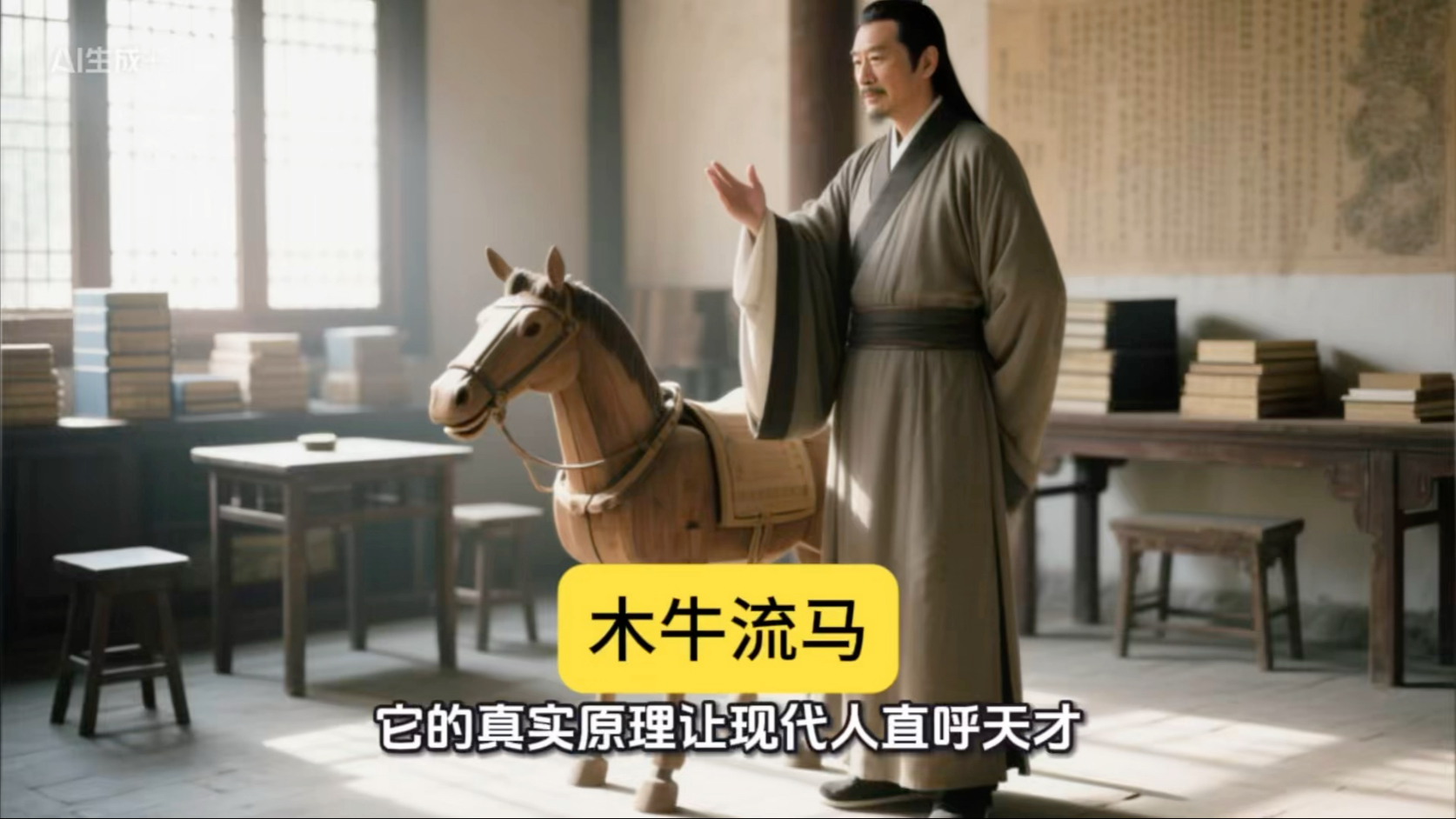 诸葛亮发明的木牛流马到底是什么玩意儿？
