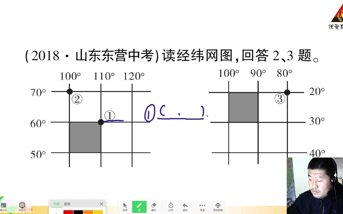 全国通用版初一地理,上册期中考试模拟卷讲解,难度系数4星半级哔哩哔哩bilibili