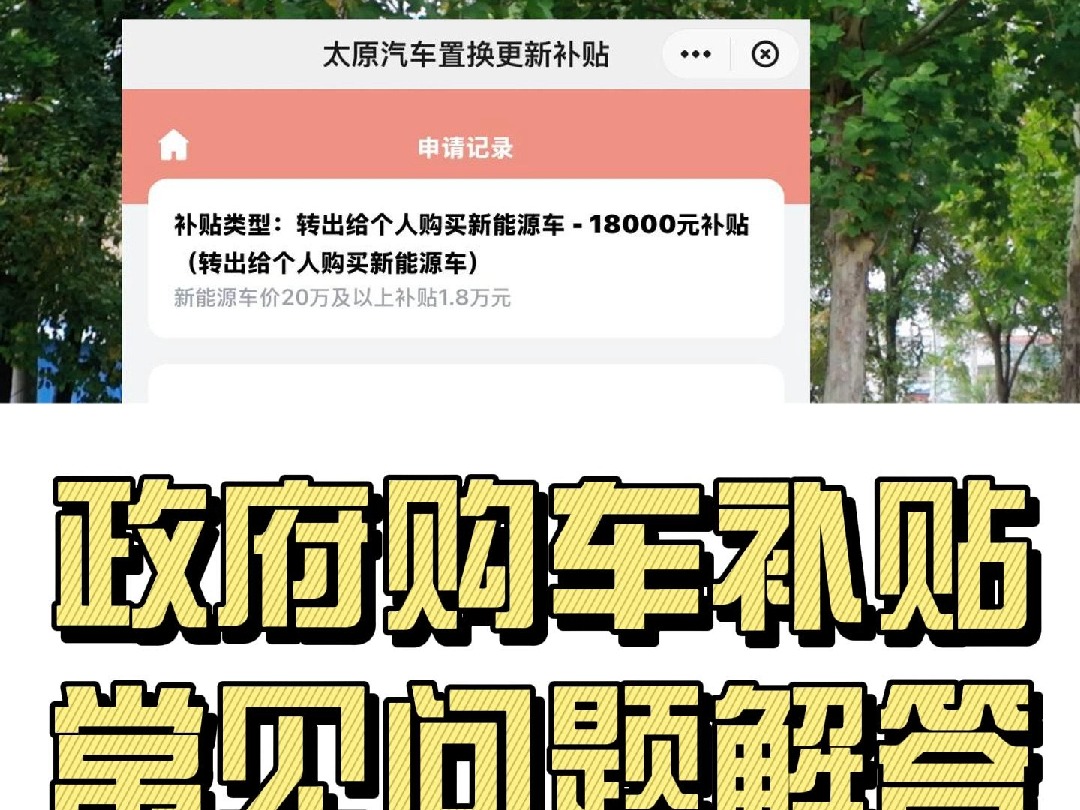 已成功通过政府购车补贴审核,常见问题解答哔哩哔哩bilibili