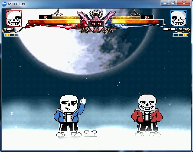 Gameplay Sans Undertale (Link game di Deskripsi)- MUGEN Android Indonesia -  BiliBili