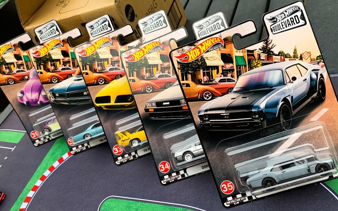 [图]Lamley展示: 风火轮Hot Wheels 2021林荫大道Boulevard Mix3 brings the bonkers!!