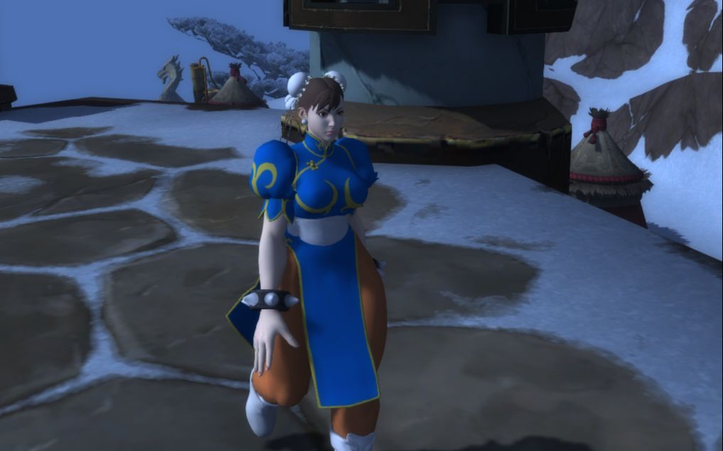 魔兽世界mod:街霸5春丽