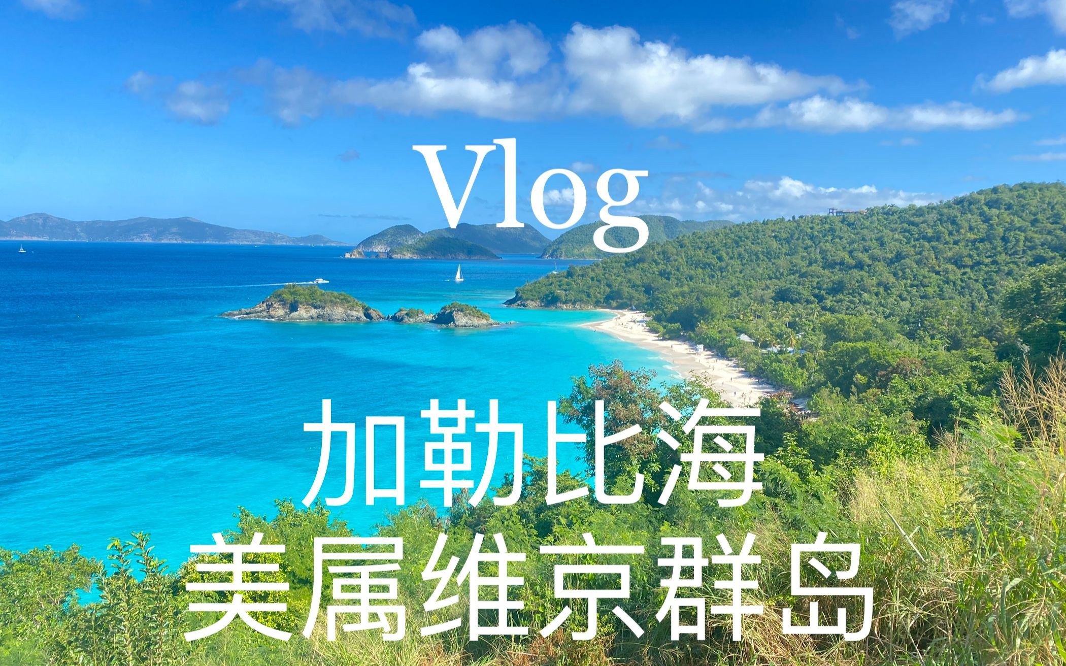 美属维京群岛USVI加勒比海旅游Vlog哔哩哔哩bilibili