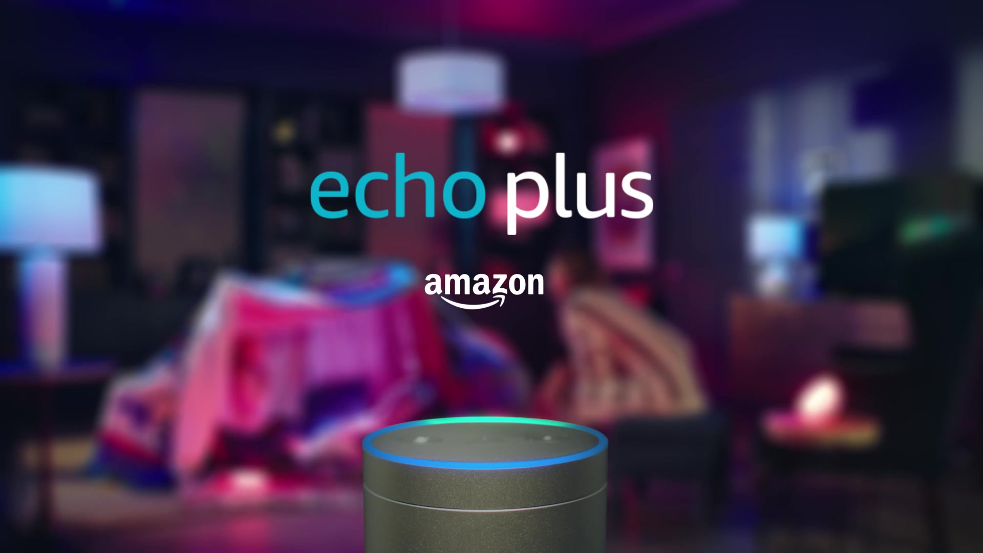 [图]亚马逊 Echo智能音箱宣传片 Amazon _Echo Plus_