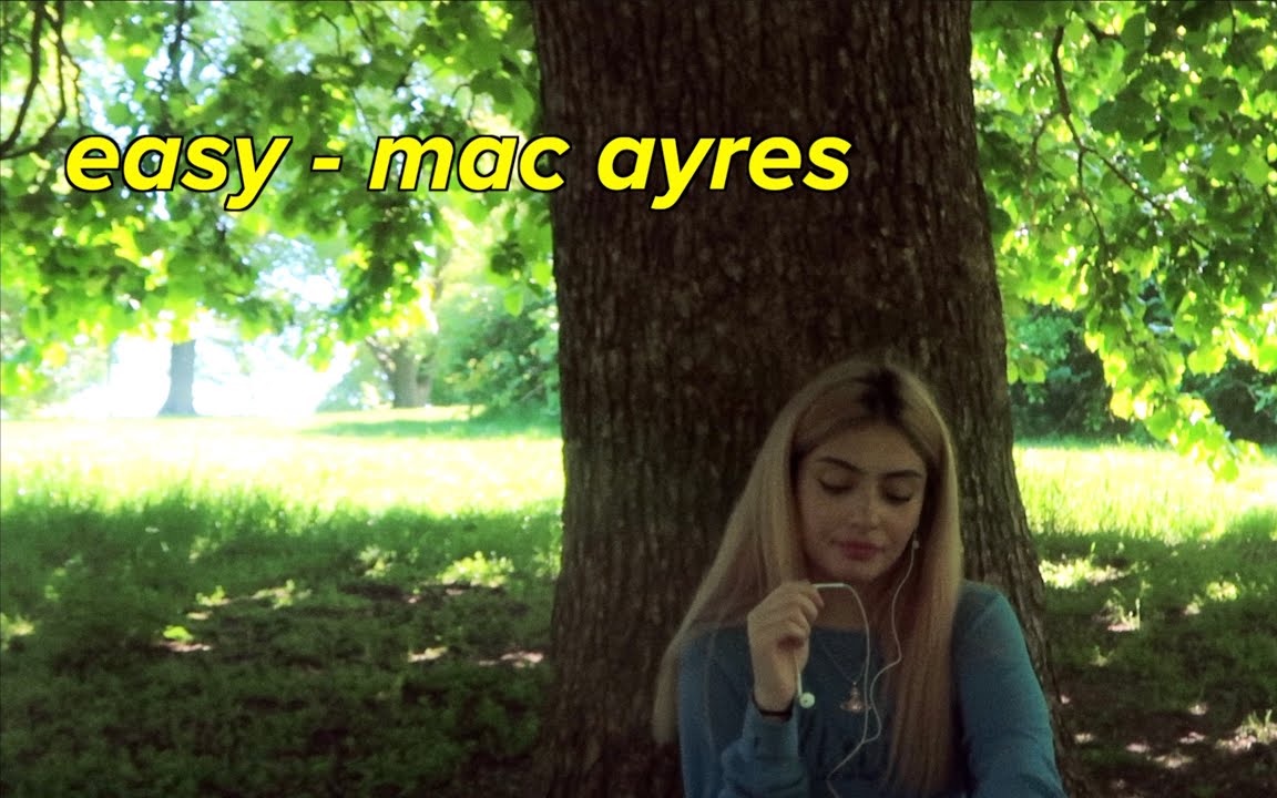 [图]【Yaz Caramanli】在树荫下唱歌｜singing easy by mac ayres under a tree