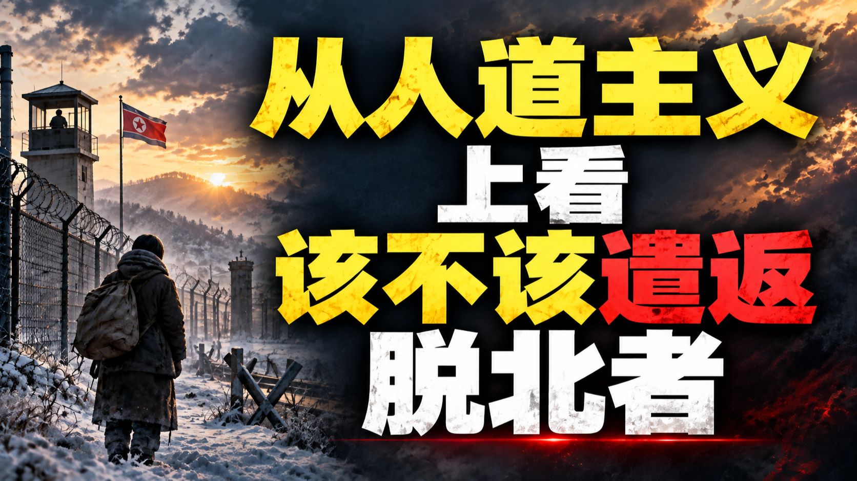 从人道主义上看，该不该遣返脱北者？