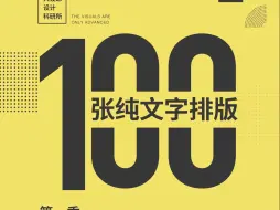 Download Video: 100张纯文字海报 强化你的审美