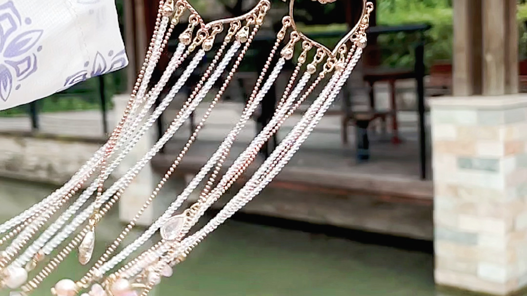 长流苏步摇,永远的爱