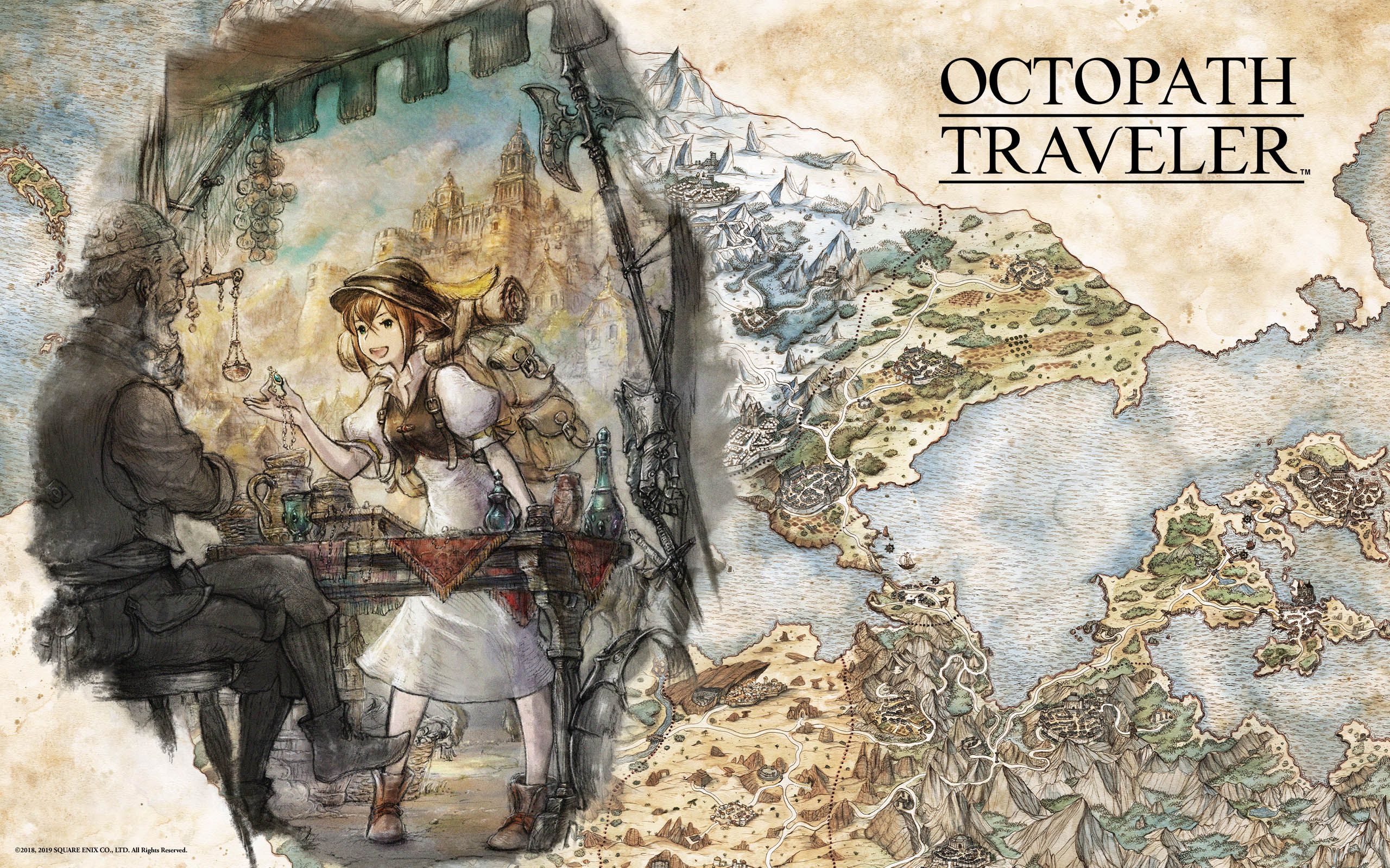 mr.v 《八方旅人》全人物纯剧情—商人篇