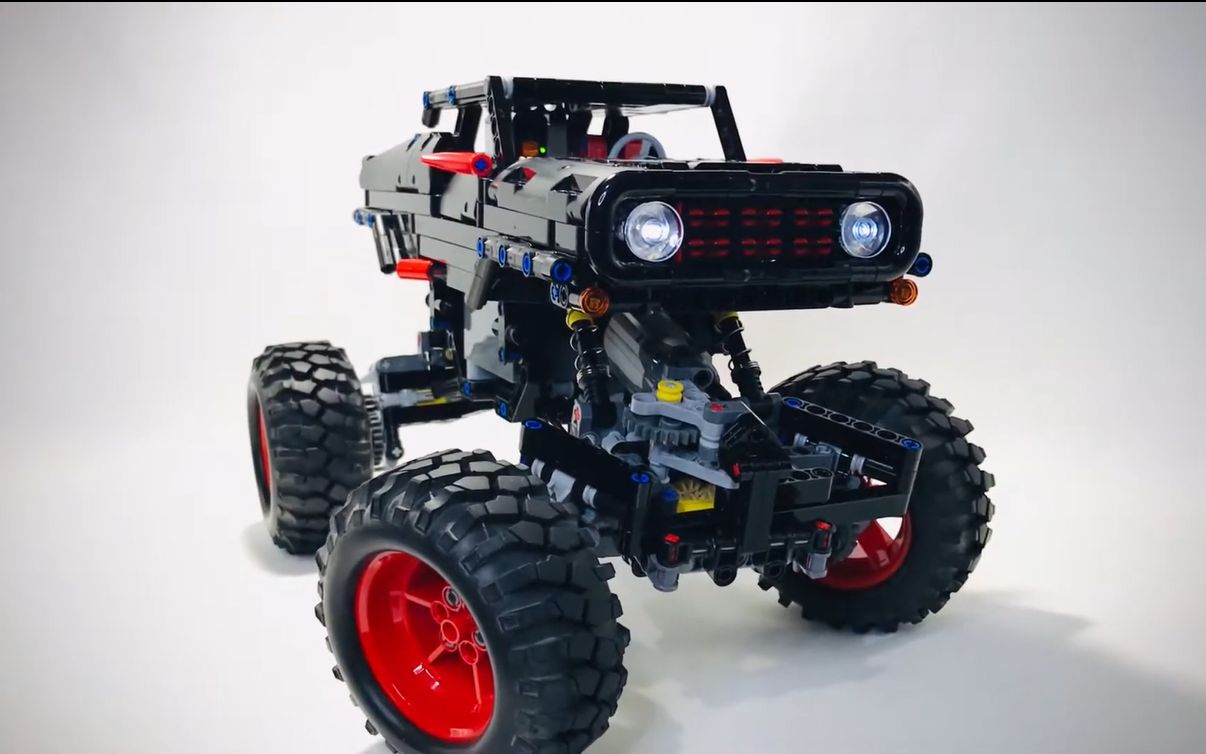 攀岩者 大脚越野攀爬车!乐高科技moc lego technic rock crawler moc