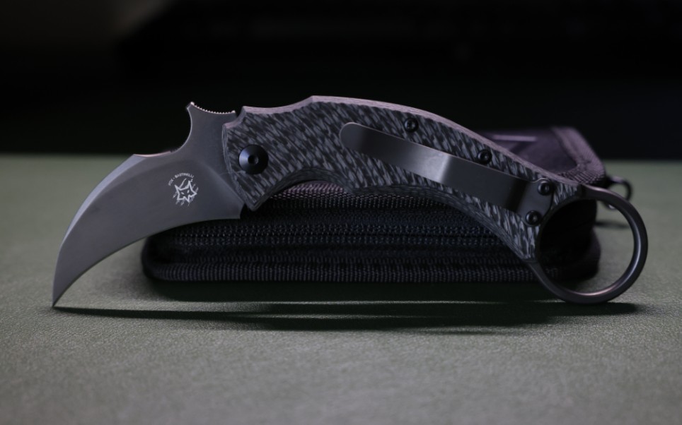 巴斯蒂内利和意大利狐狸合作款fx591高端战术爪刀欣赏