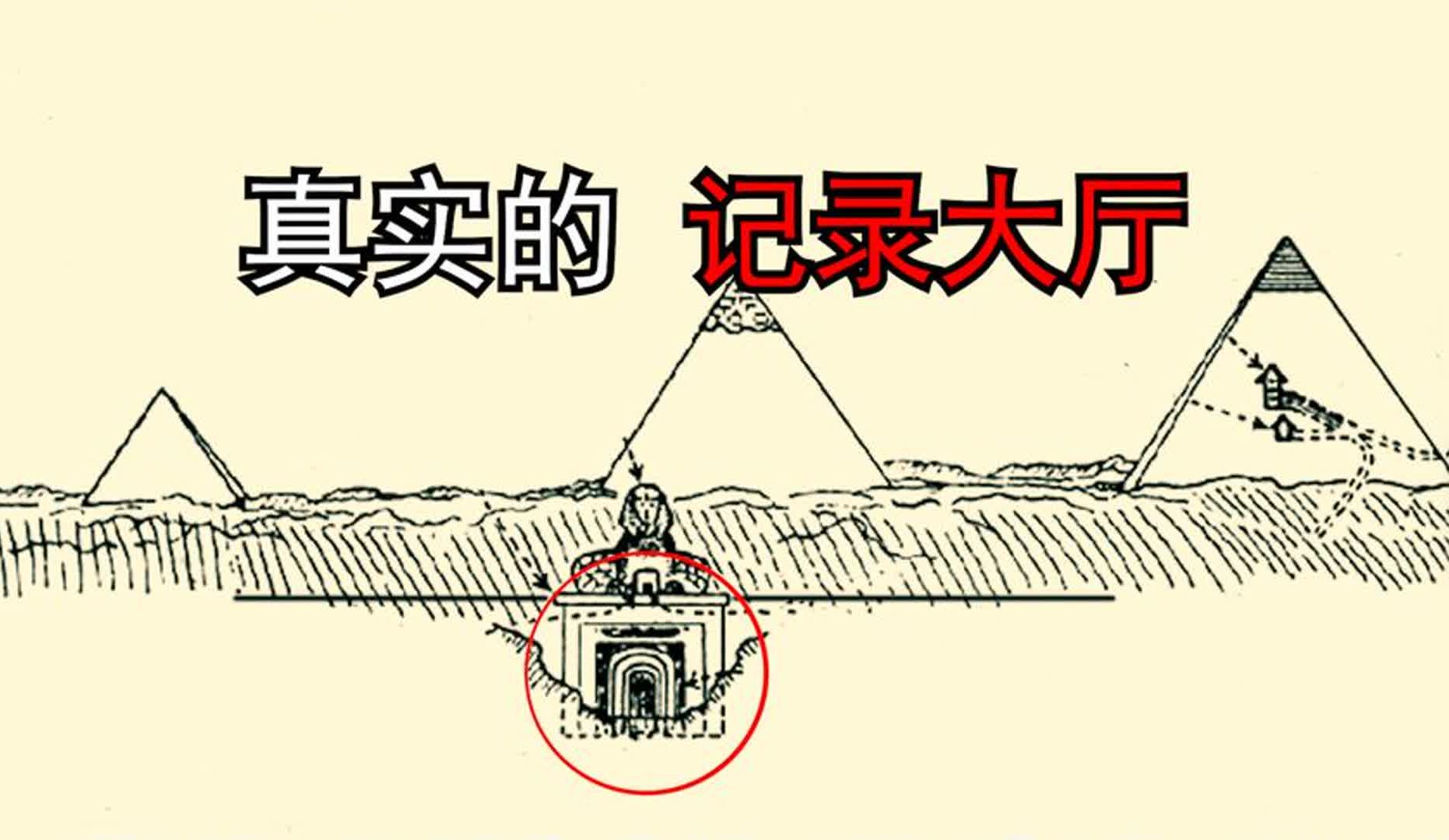 狮身人面像有密室?藏有颠覆世界的知识?揭秘最真实的记录大厅!哔哩哔哩bilibili