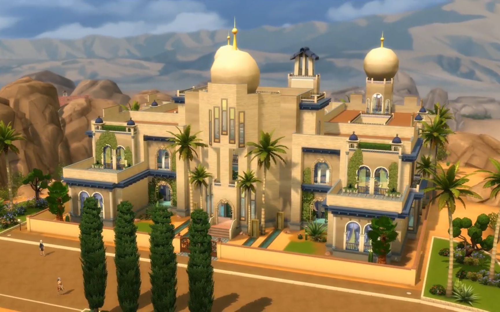 模拟人生4速建搬运东方宫殿bydevonbumpkin