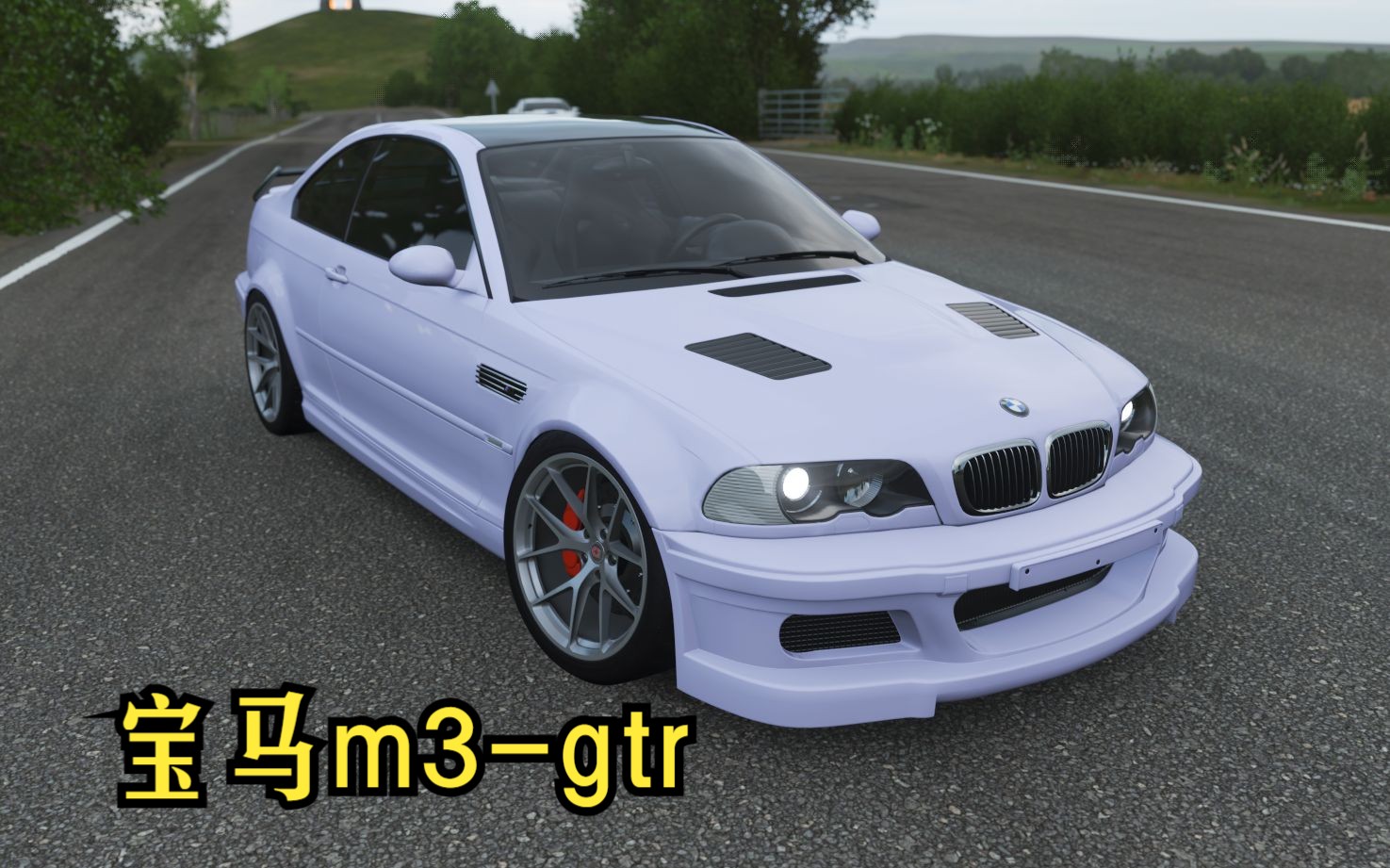 夏季驾驶宝马 m3-gtr 跑迎战巨汉赛事【地平线:4】