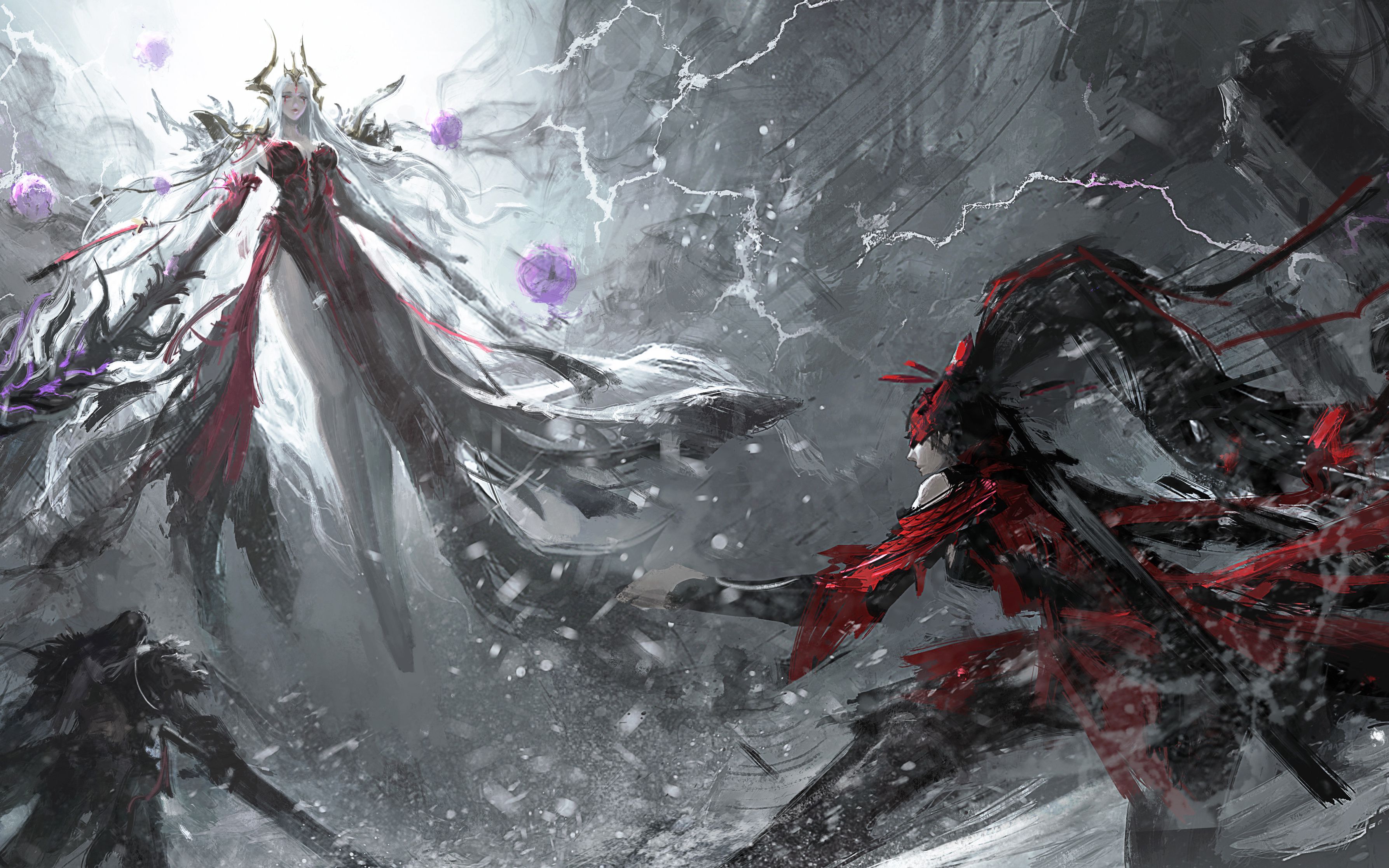 【板绘】永劫无间·"昆仑主母&宁红叶"岳母开始"家暴"了!