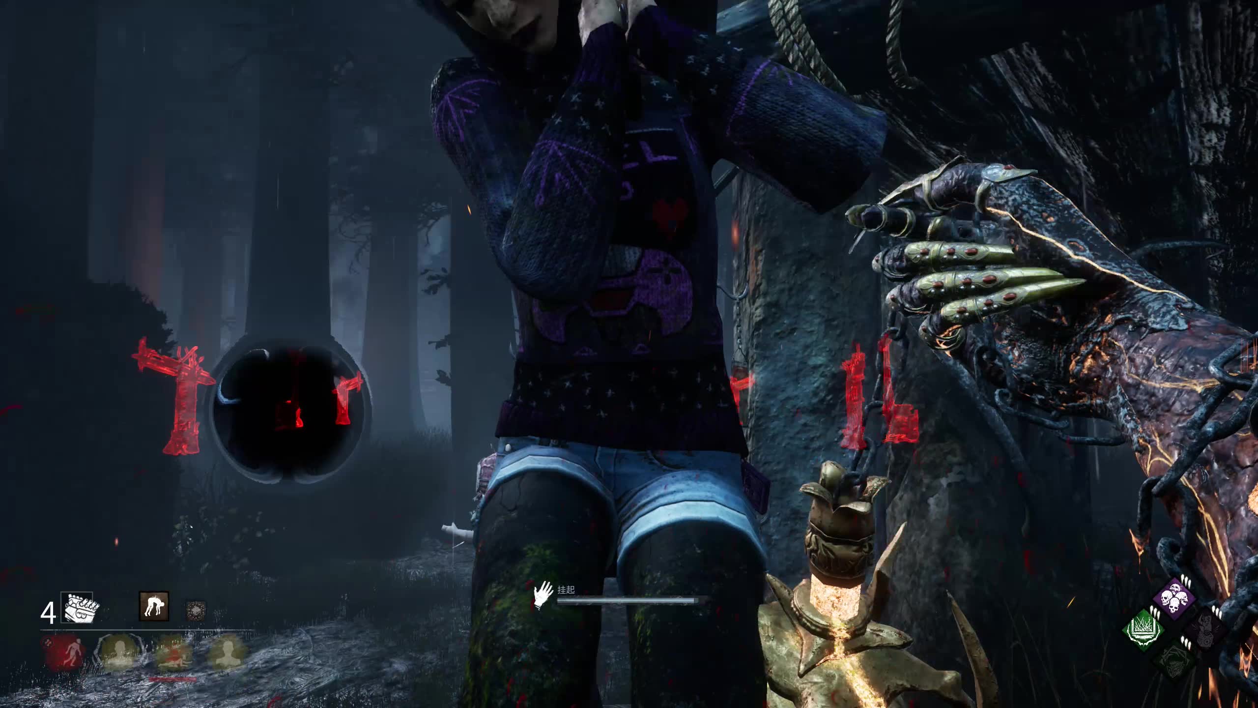 黎明杀机红彤彤吐妈老杨奥利干