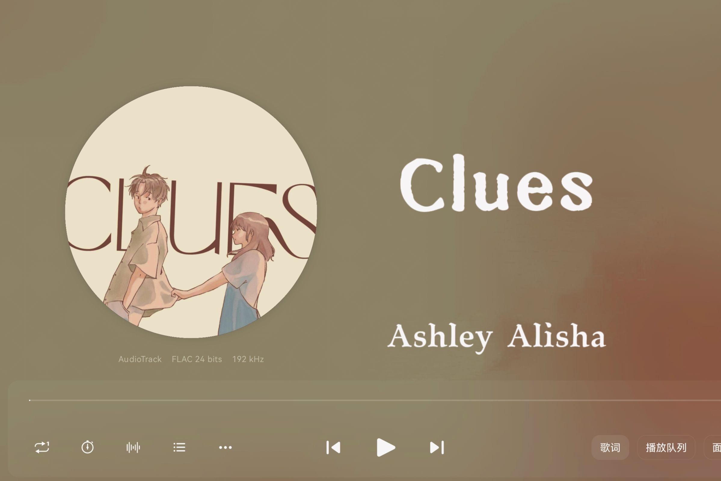 [图]❤️红心歌单 ｜《Clues》  ---Ashley Alisha