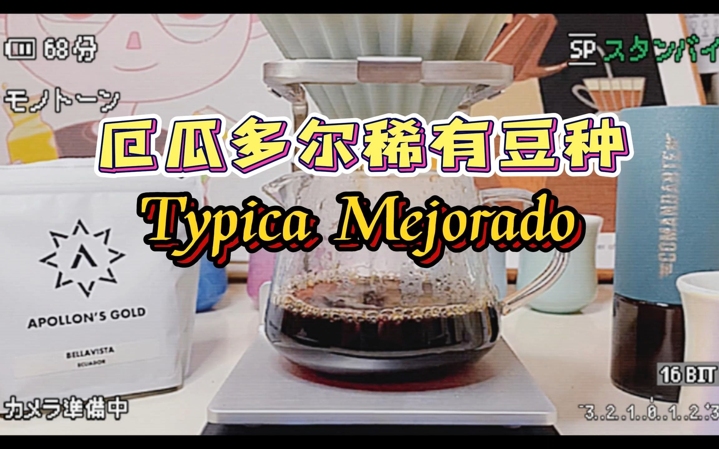 手冲日常丨厄瓜多尔稀有豆种Typica Mejorado哔哩哔哩bilibili