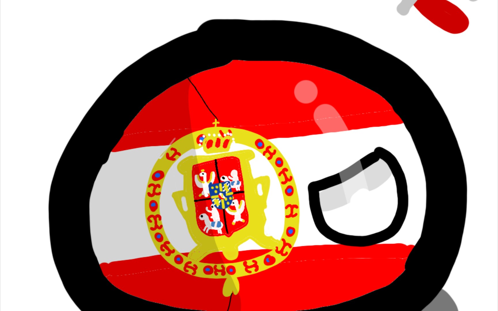 活动  手绘波兰立陶宛联邦[波兰球]