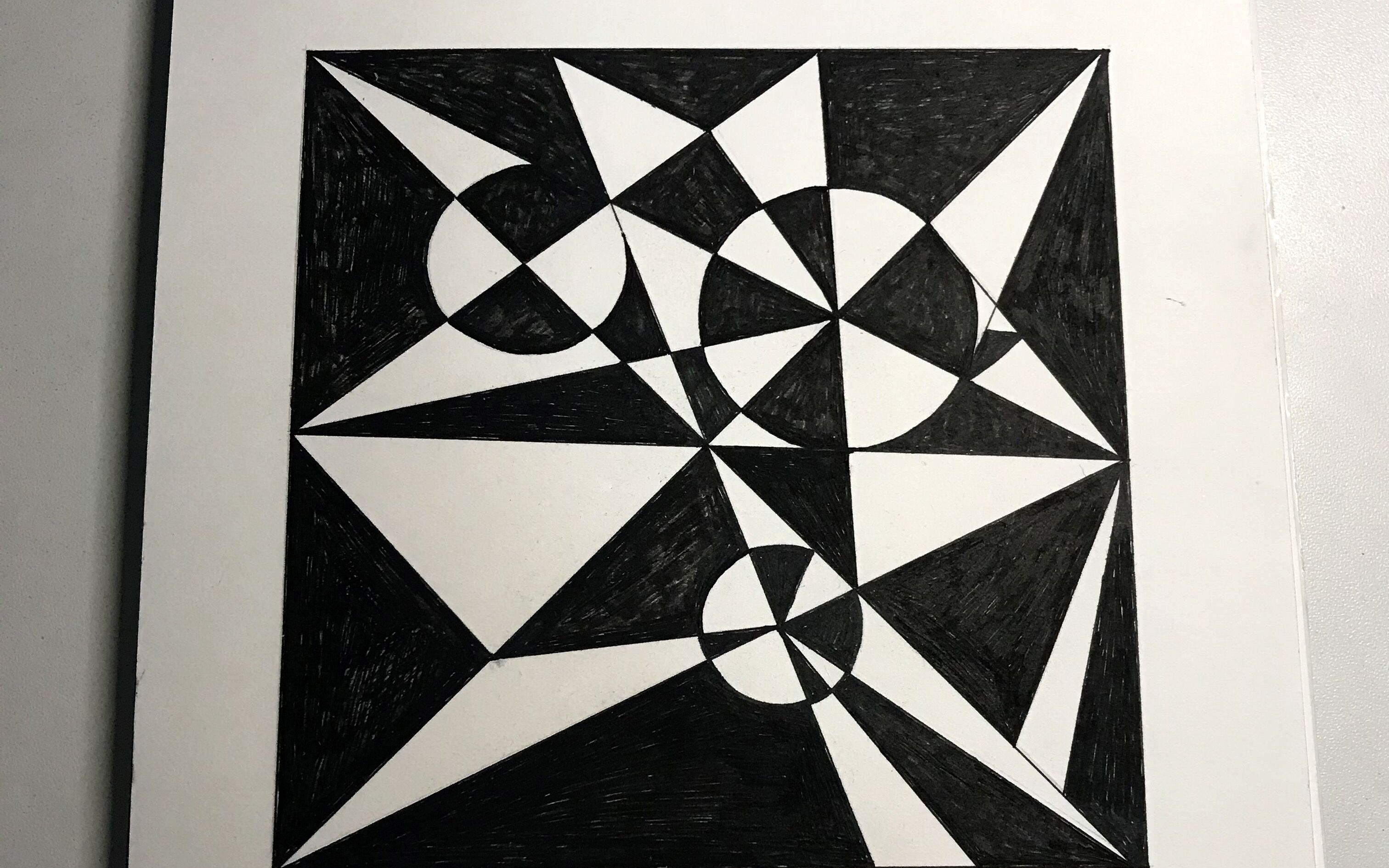 平面构成零基础绘图示范