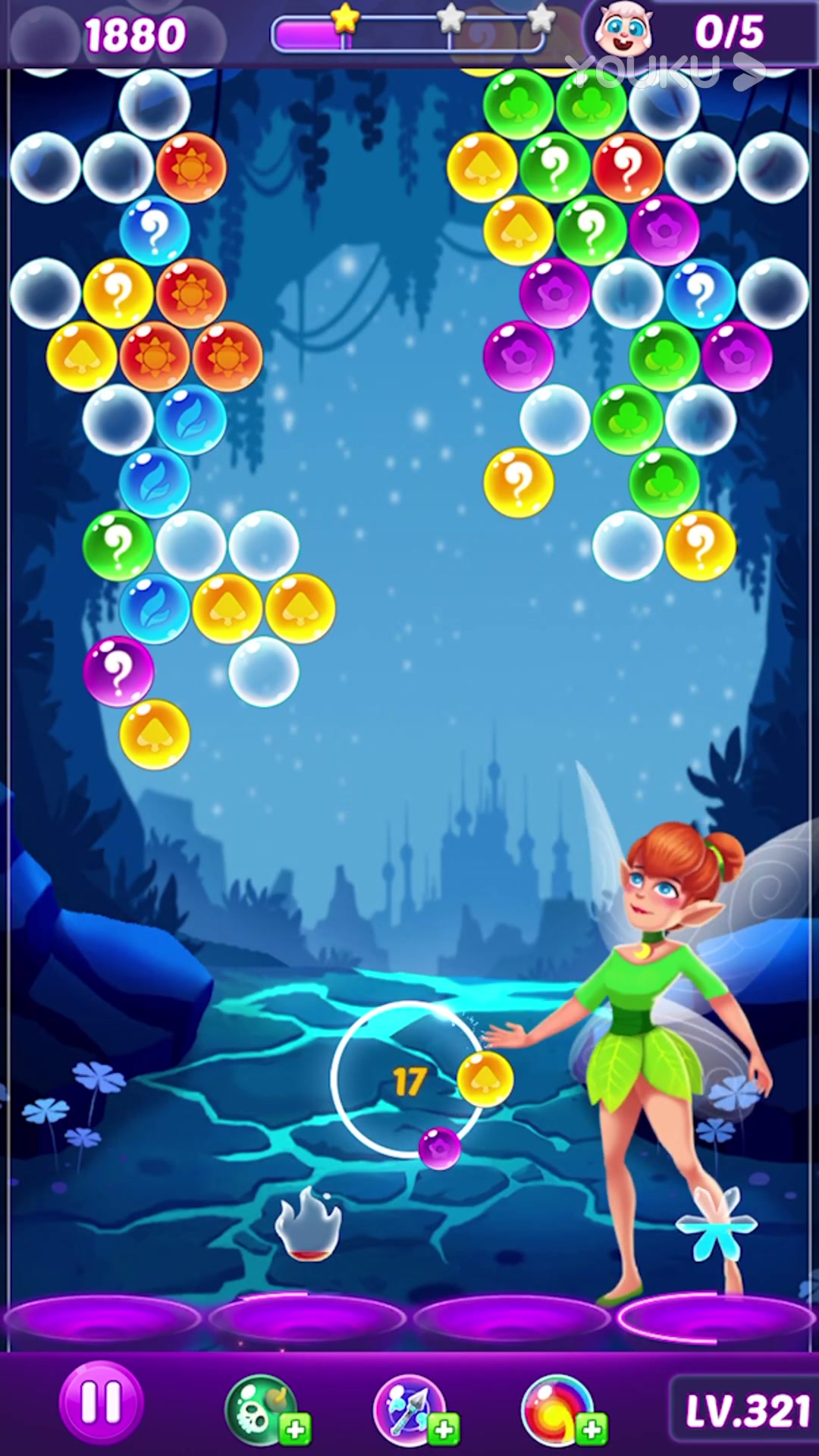 ios《泡泡精灵传奇》关卡321_1080p