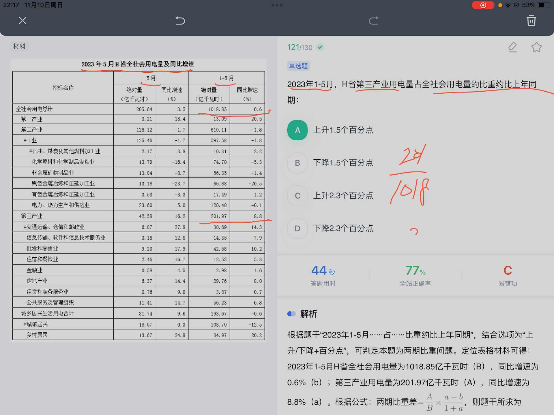 两期比重差识别比重比或较上年同期上升/下降…百分点哔哩哔哩bilibili