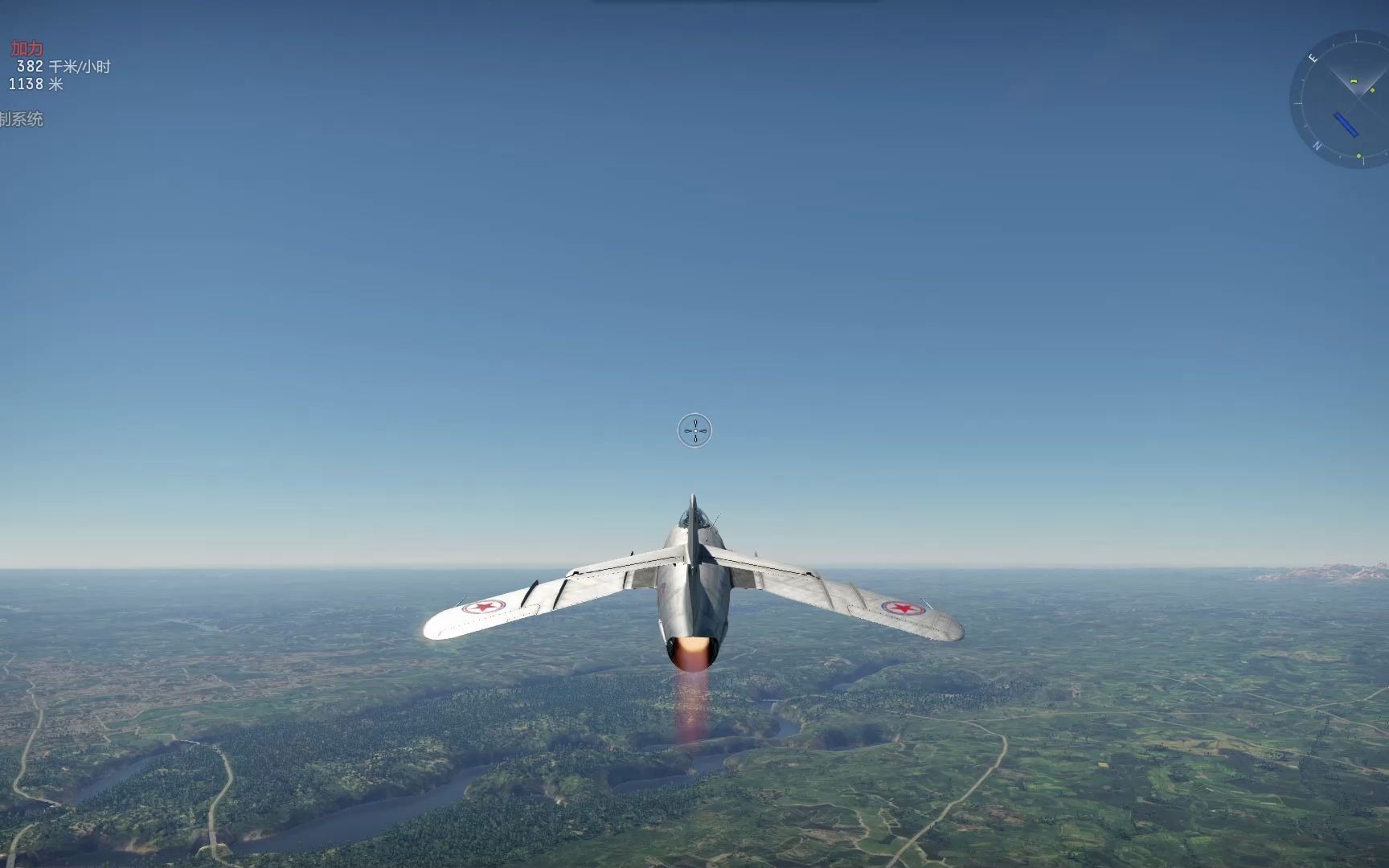 战争雷霆歼五飞行演示_哔哩哔哩_bilibili